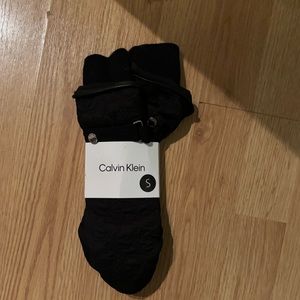 Calvin Klein Black Logo Mitten Gloves